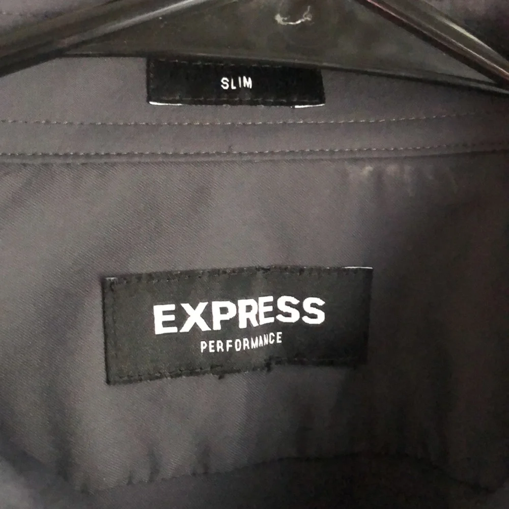 EXPRESS Performance button down - Picture 2 of 4